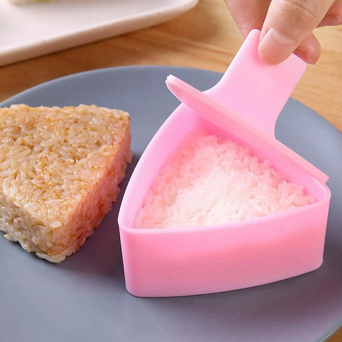 Triangle Onigiri Mold – Rice Ball Maker Press | Sushi Tool Sushi Mold Tool PLUSH