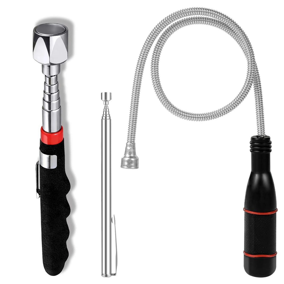 Telescoping Magnetic Pickup Tool – Extendable Magnet Stick Magnetic Pickup Tool PLUSH 3PCS