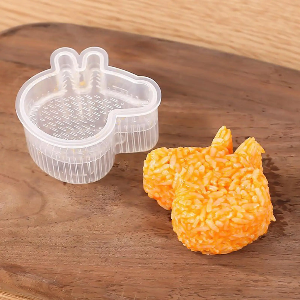 8-Piece Sushi Mold Set – Onigiri Rice Ball Press Maker Sushi Mold Set PLUSH