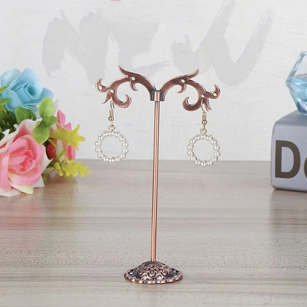 Metal Earring Holder Stand Set of 3 – Jewelry Display Rack Jewelry Display Stand PLUSH