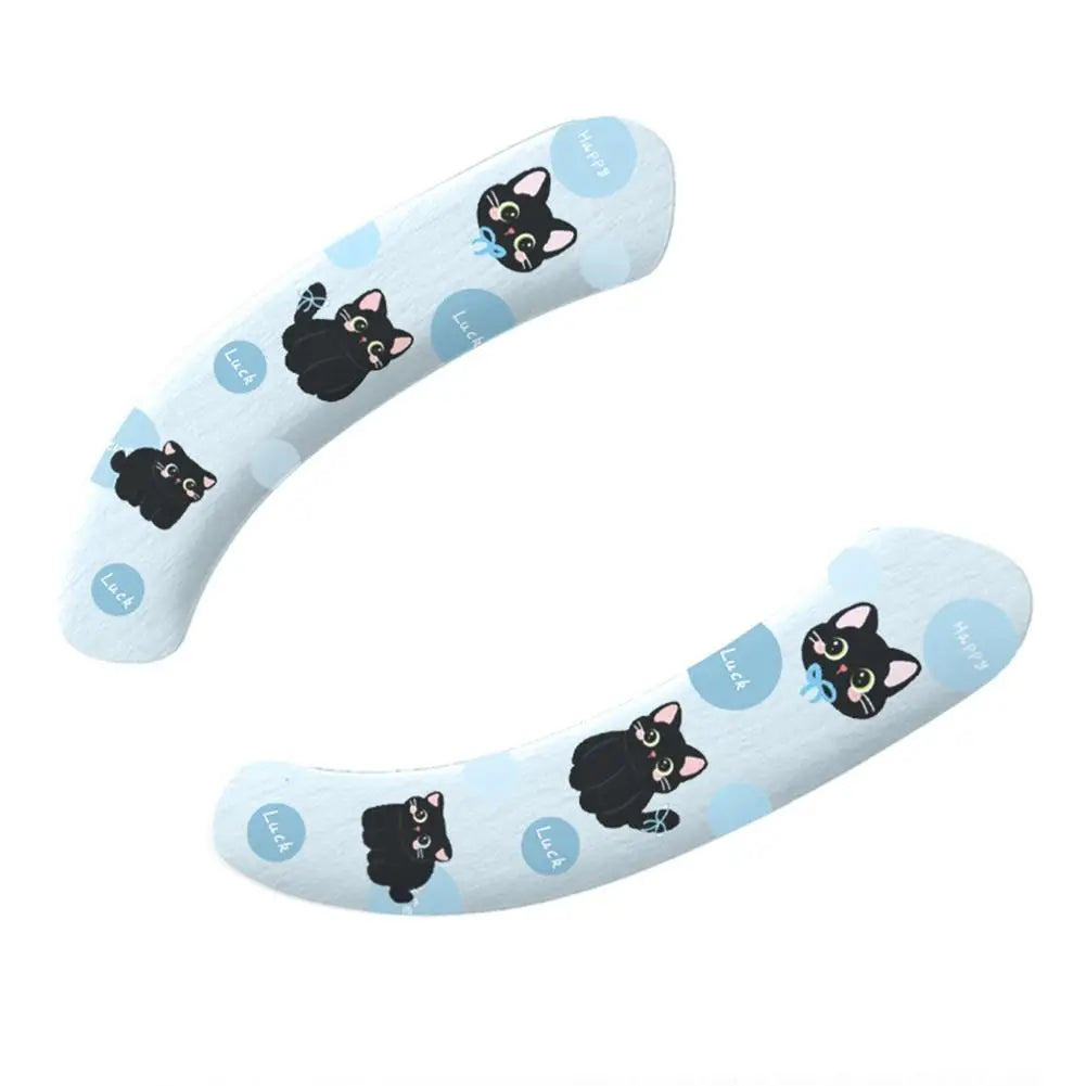 Washable Toilet Seat Cushion Pads – 2pc Universal Fit, No Residue Toilet Seat Cushion PLUSH A