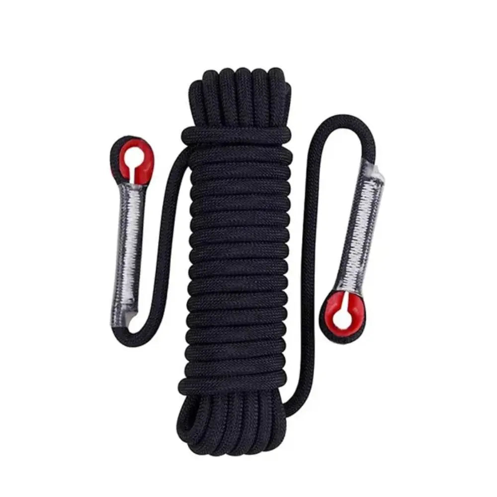 12mm Static Safety Rope – High Strength Climbing & Rescue Cord Static Climbing Rope PLUSH