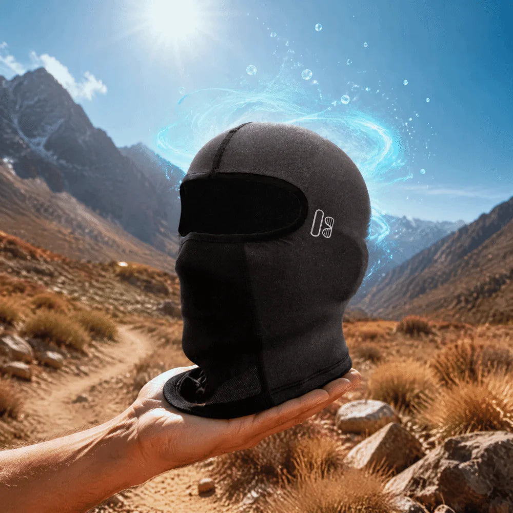 Ice Silk Full Face Balaclava – Cooling UV Protection Mask Balaclava Face Mask PLUSH