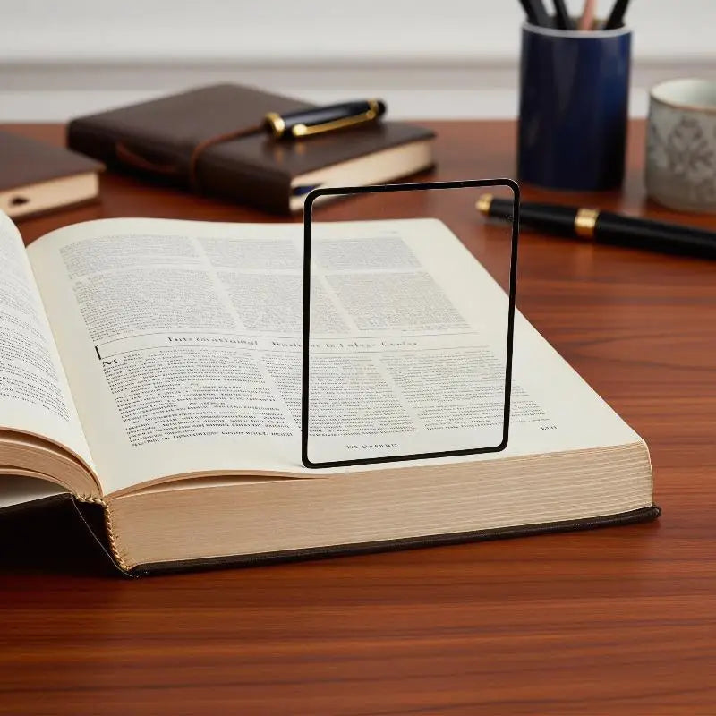 Full Page Sheet Magnifier – Ultra-Thin 20x Lens for Books Sheet Magnifier PLUSH