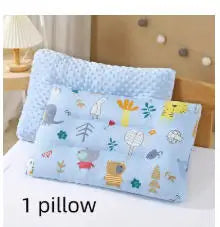 Kids Reversible Cartoon Pillow | Four Seasons | Ages 4–6 Kids Sleep Pillow PLUSH Animal Paradise