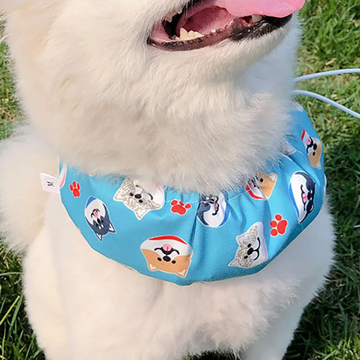 Pet Cooling Bandana & Ice Collar for Dogs & Cats Pet Cooling Bandana PLUSH