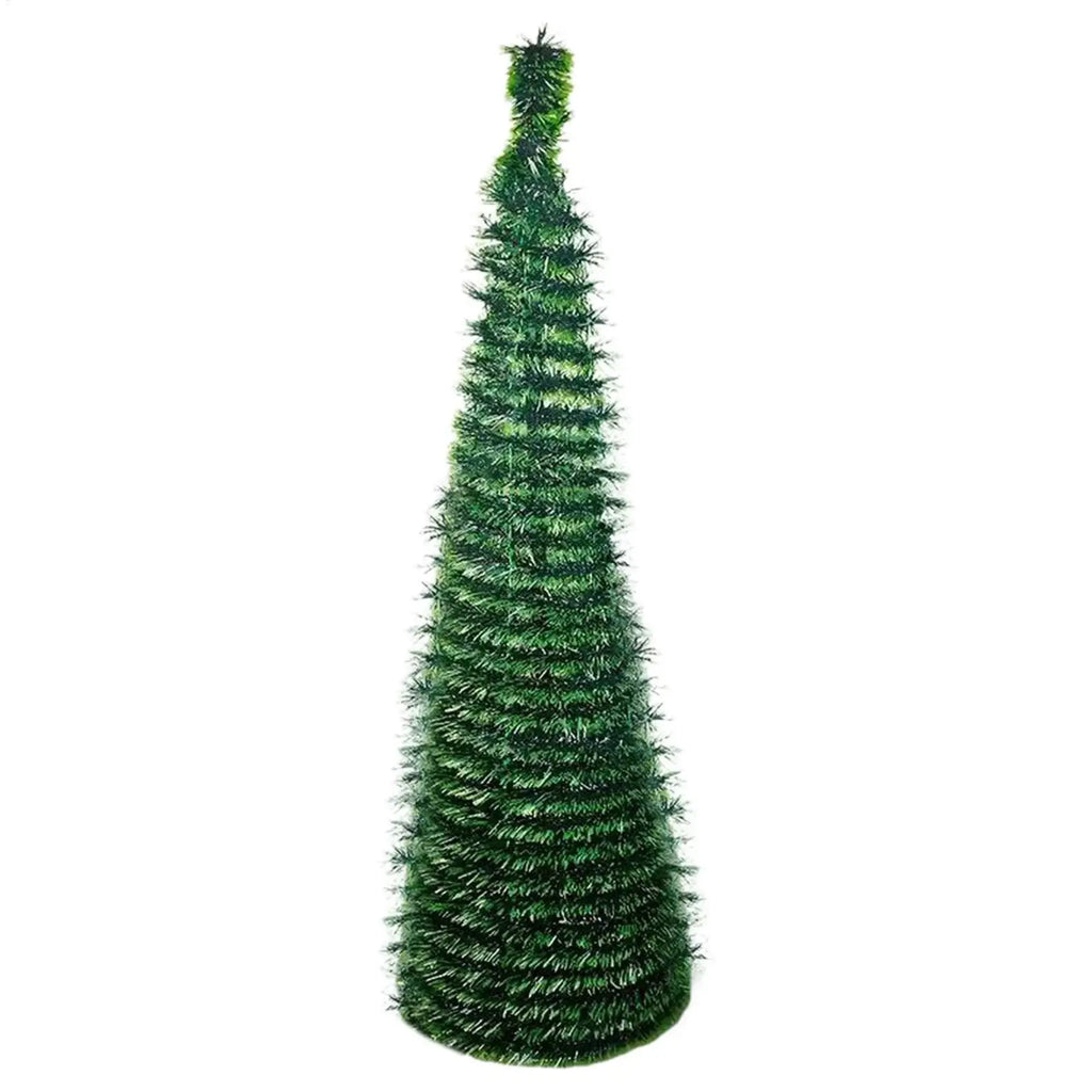 150cm Foldable Artificial Christmas Tree – Indoor Holiday Decor Artificial Christmas Tree PLUSH
