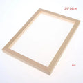 DIY Wooden Paper Making Frame & Screen Mould – Multi-Size Papermaking Mould Frame PLUSH A4