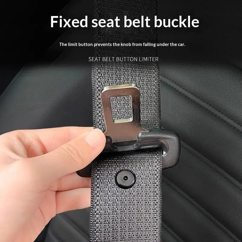 10 Pairs Universal Car Seat Belt Clips – Safety Stopper Buckle Seat Belt Clip PLUSH