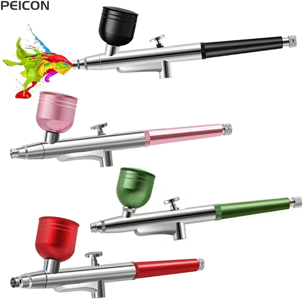 Portable Airbrush Spray Gun 0.3mm – Nails, Cake & Craft Art Airbrush Spray Gun PLUSH