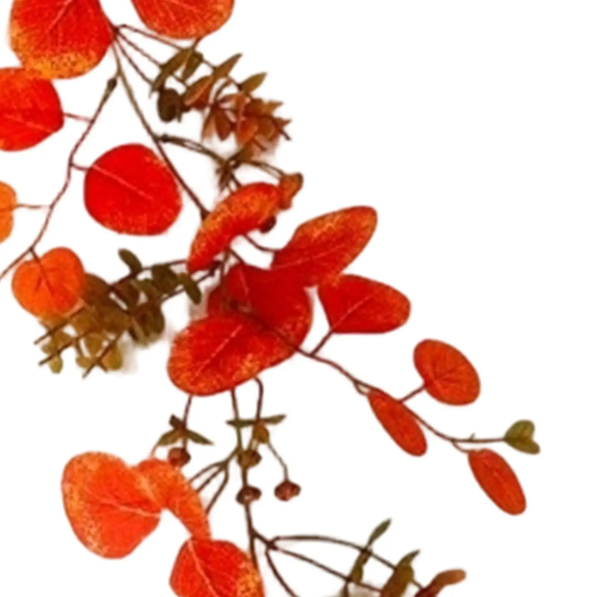 1.8M Artificial Fall Maple Leaf Garland – Autumn Vine Decor Artificial Leaf Garland PLUSH