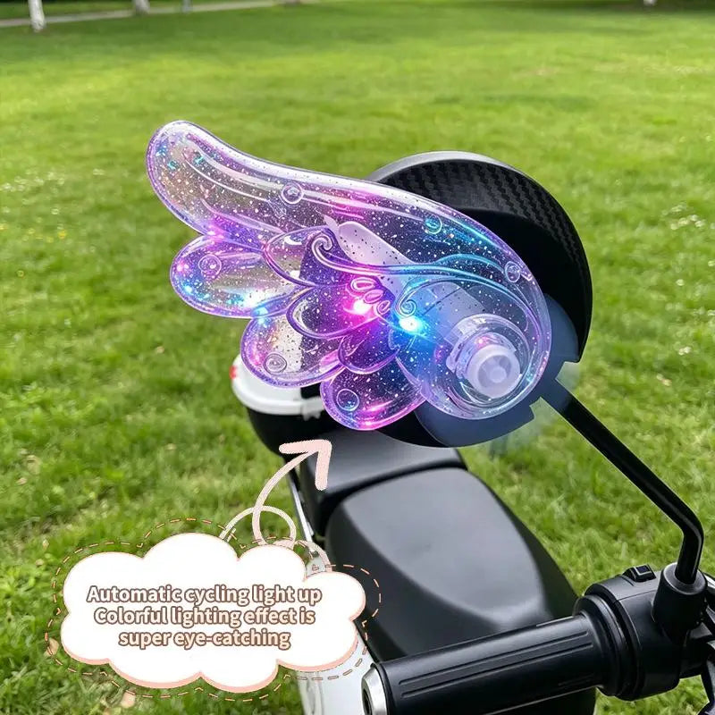 Reflective Angel & Devil Wing Helmet Stickers – Night Ride Helmet Sticker Decals PLUSH