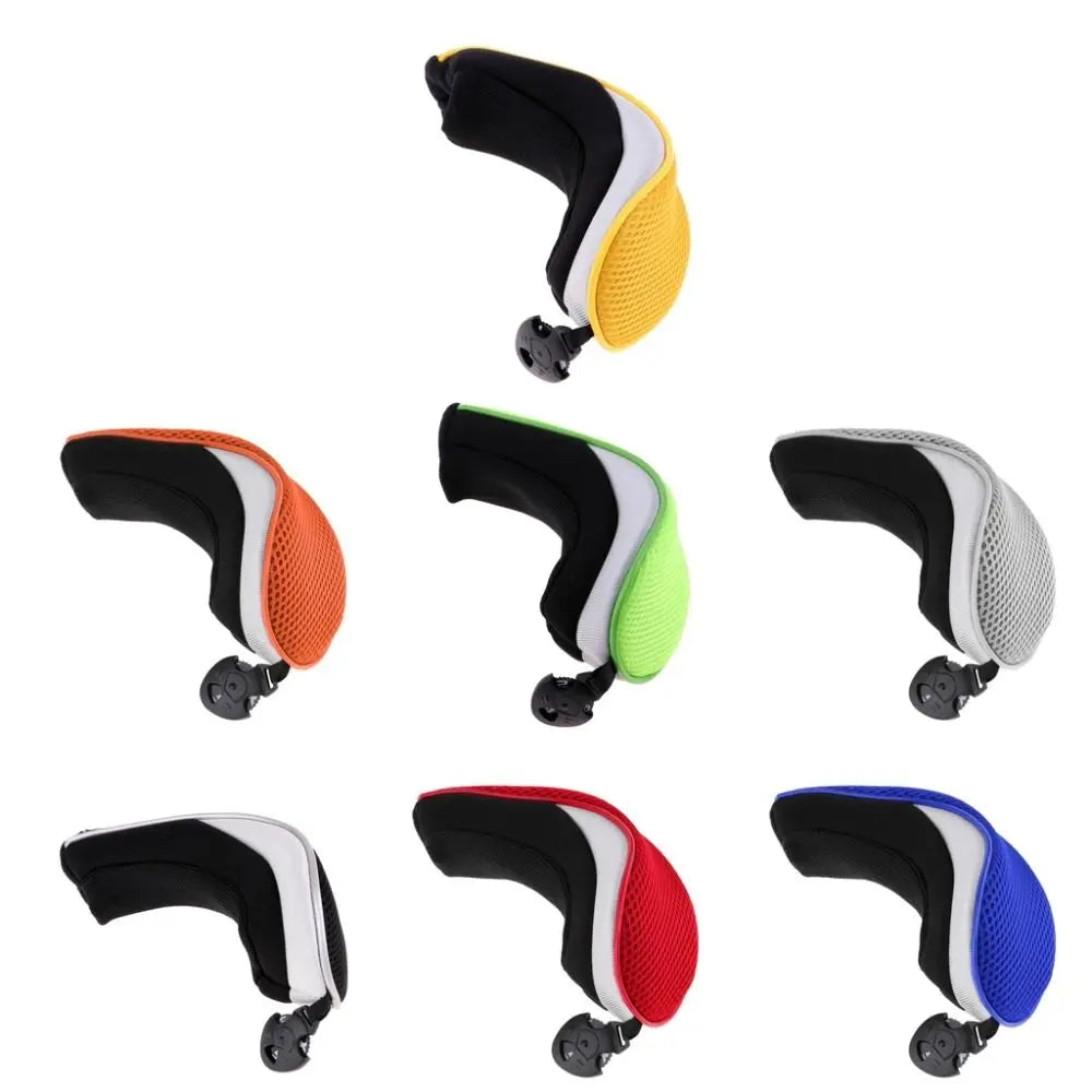 Golf Hybrid Club Headcover with Number Tag | 7 Colors Golf Club Headcover PLUSH