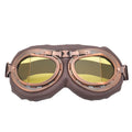 Retro Motorcycle Goggles – Windproof, Dustproof & UV Shield Motorcycle Goggles PLUSH Style 2