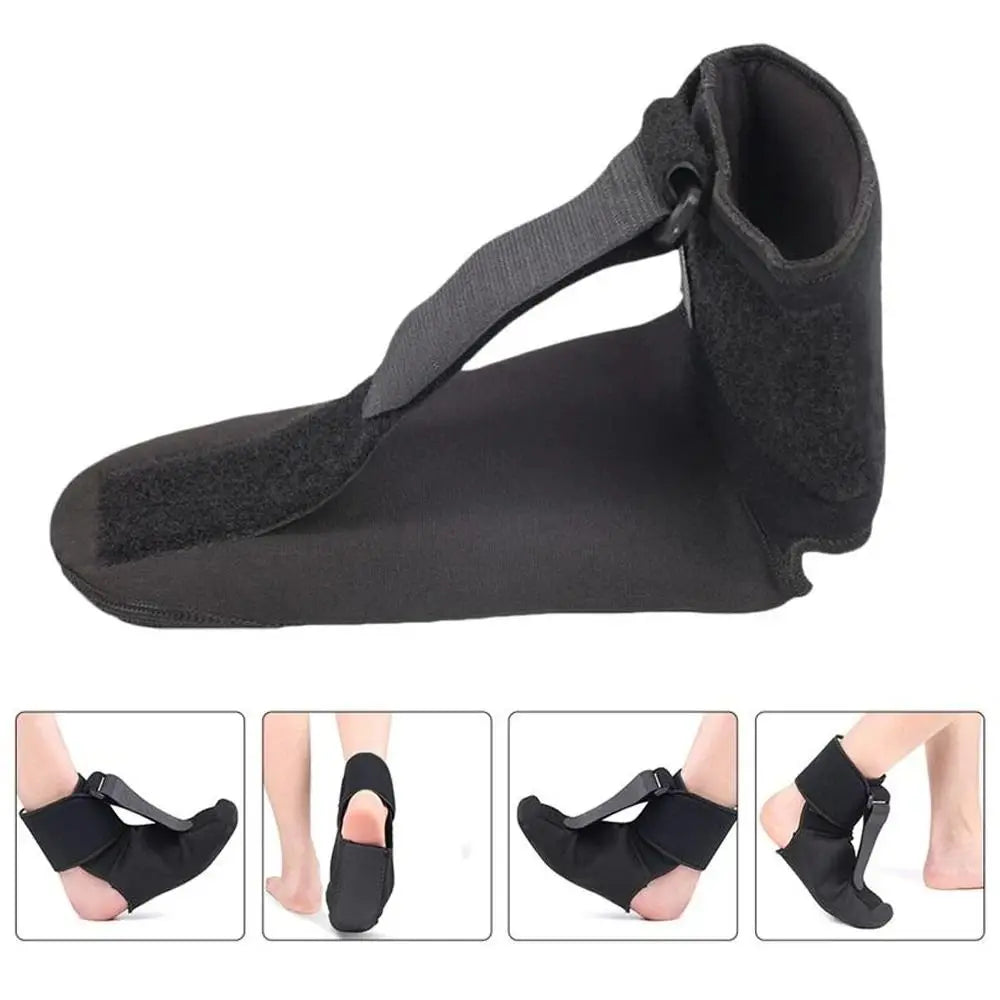 Adjustable Drop Foot Orthosis Brace | Compression Splint Sock Foot Drop Brace PLUSH