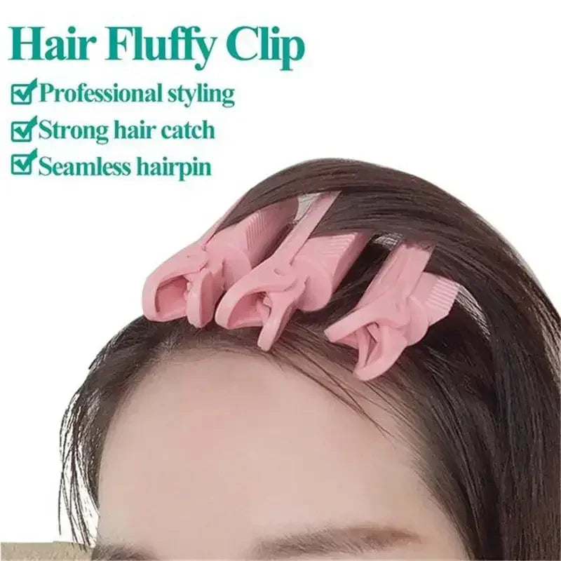 4-Pack Volumizing Hair Root Clips – DIY Curl Styling Tool Hair Styling Clips PLUSH