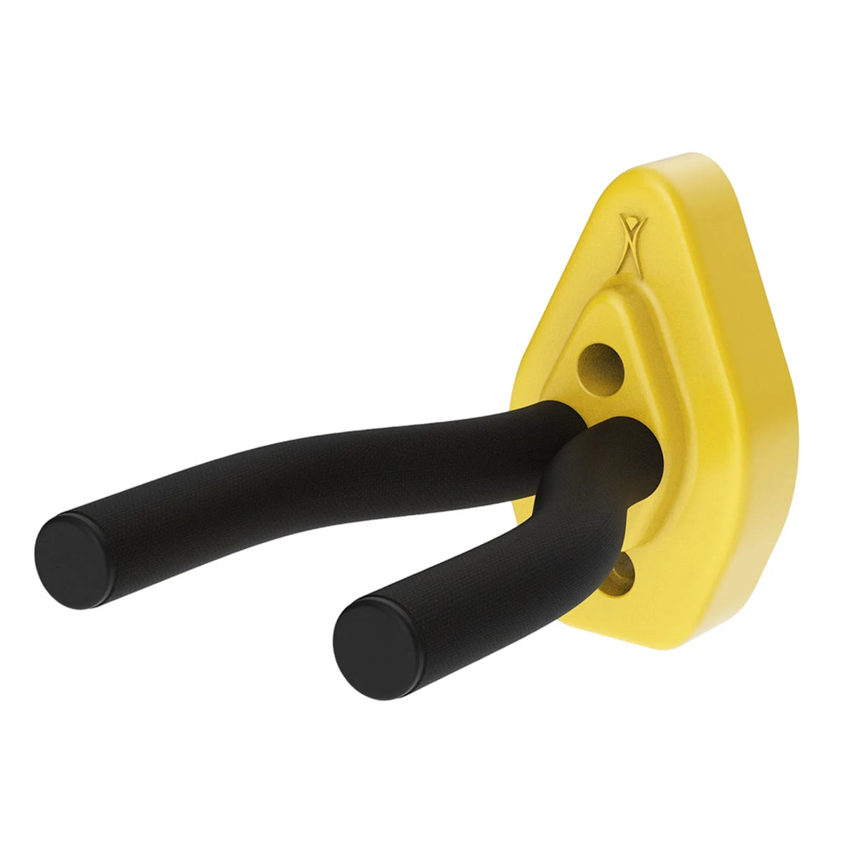 Non-Slip Guitar Wall Hanger Hook – Acoustic, Bass & Ukulele Mount Guitar Wall Hanger PLUSH Yellow