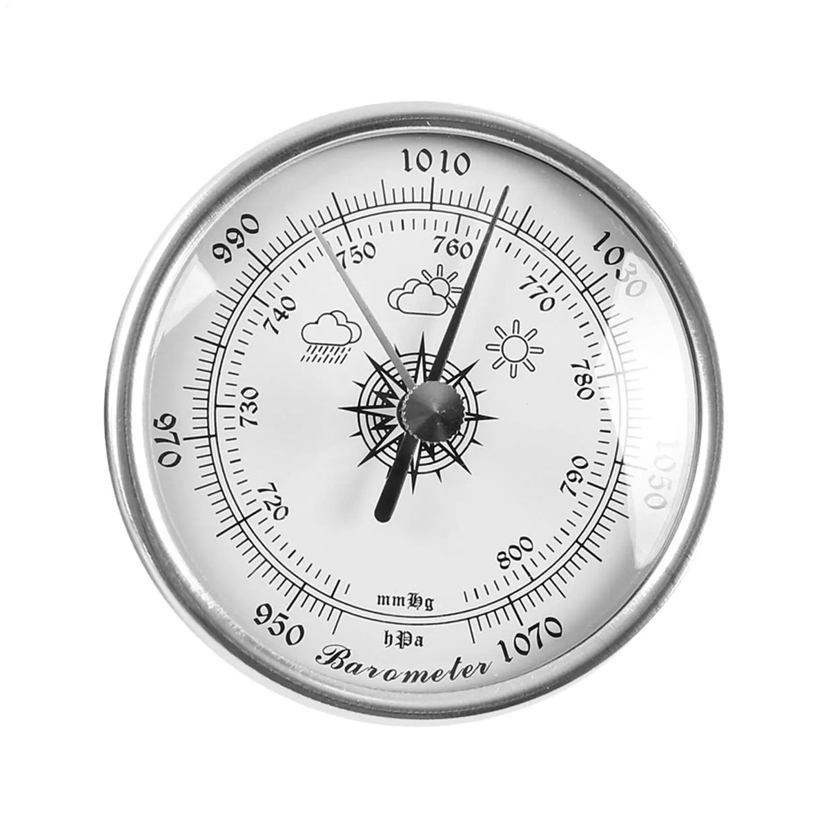 72mm Analog Barometer Hygrometer Thermometer – Fishing & Home Analog Weather Gauge PLUSH