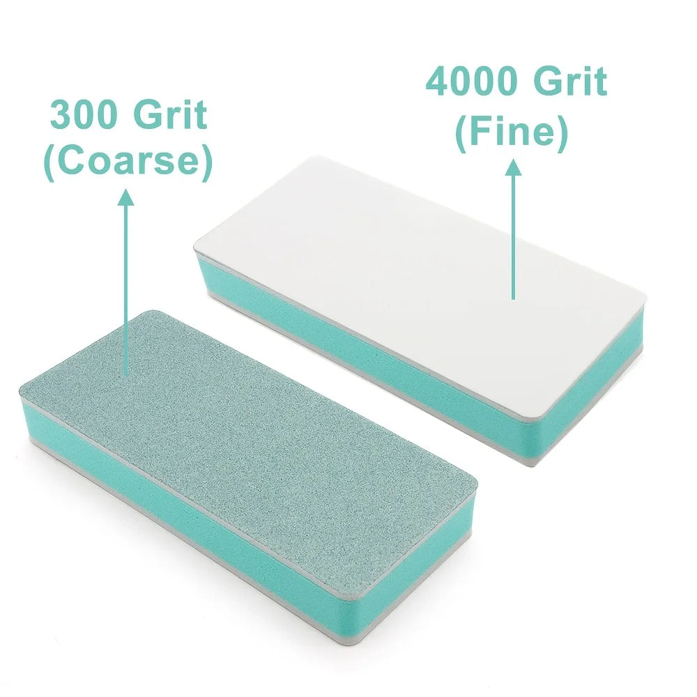 5pcs Two-Sided Nail Buffing Sanding Block Files | Mini Sponge Nail Buffing Block PLUSH