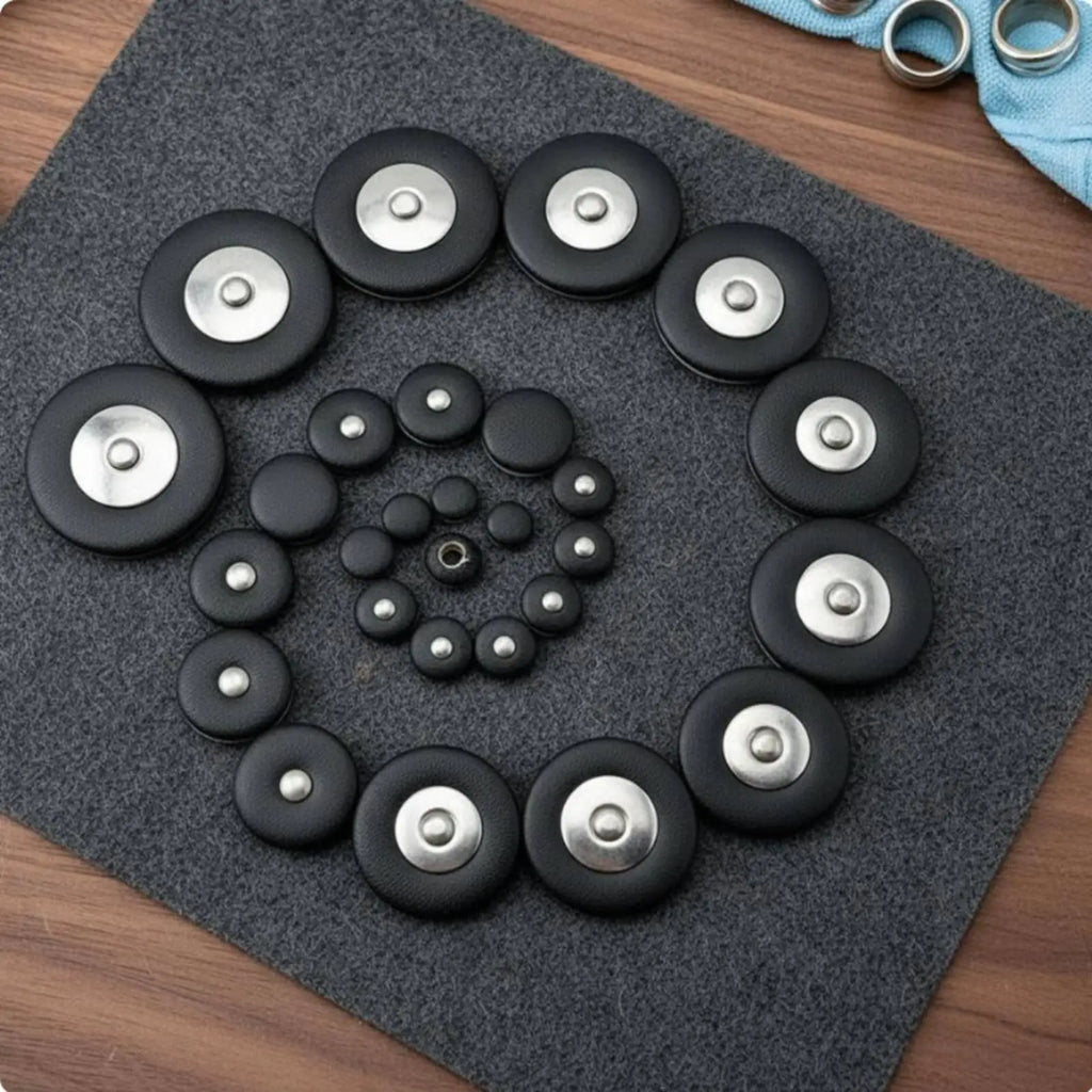 28-Piece Sheepskin Soprano Saxophone Key Pads | B-Flat Sax Saxophone Key Pads PLUSH Black