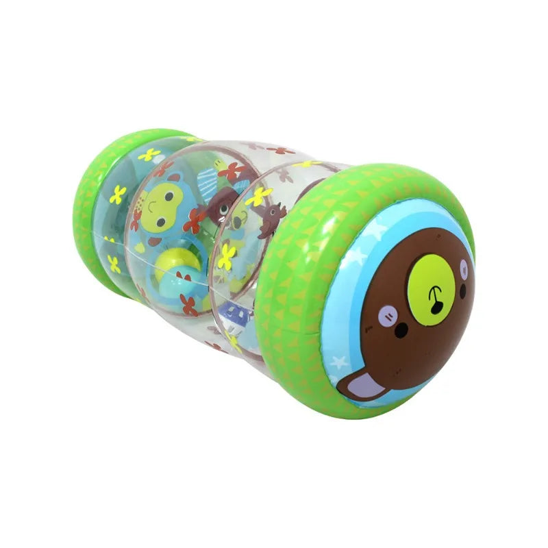 PVC Inflatable Roller Rattle Toy for Babies & Toddlers 0–3Y Inflatable Baby Toy PLUSH