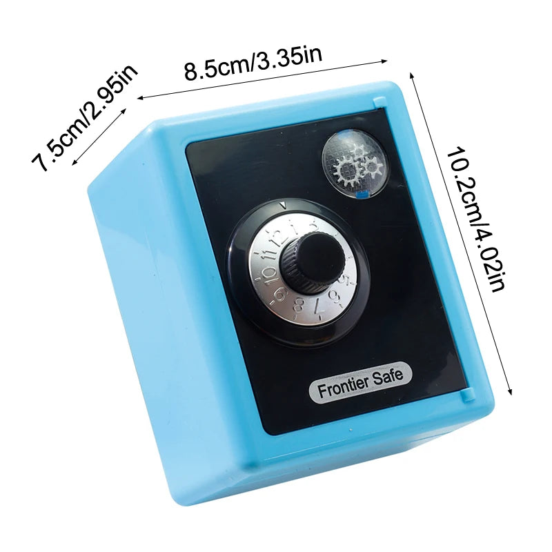 Kids Combination Lock Piggy Bank – Mini Password Coin Safe Box Kids Coin Safe PLUSH