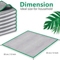 Microfiber Glasses Cleaning Cloth – Streak-Free Lens Cleaner Lens Cleaning Cloth PLUSH 1PC Green