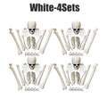 Realistic Halloween Skeleton Skull Bones Set – Horror Prop Decor Halloween Prop Decor PLUSH 4Sets