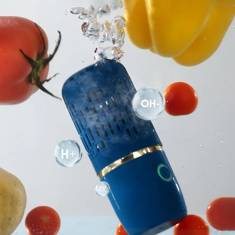 USB Rechargeable Fruit & Vegetable Cleaner | Portable Food Cleaning Machine PLUSH