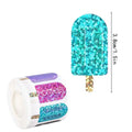 500pcs Popsicle Summer Stickers – Party & Drinkware Decals Decorative Stickers PLUSH 500Pcs