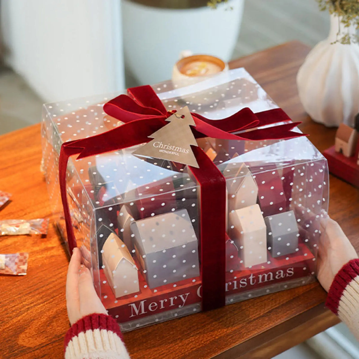 25pcs Christmas Advent Calendar Boxes – Snowman Candy Gift Set Advent Calendar Boxes PLUSH