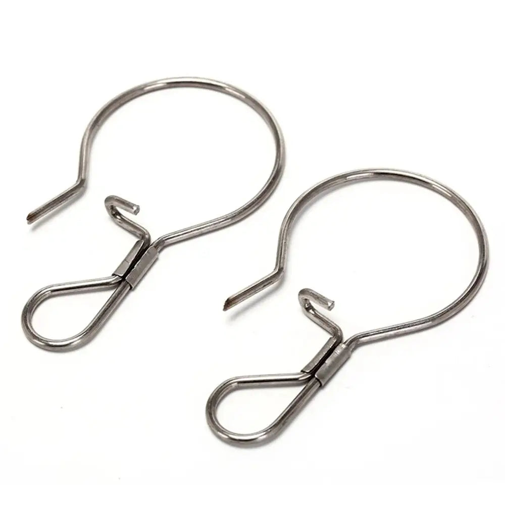 Stainless Steel Fishing Hook Clip Lock Buckle – 2pcs Fishing Lock Buckle PLUSH