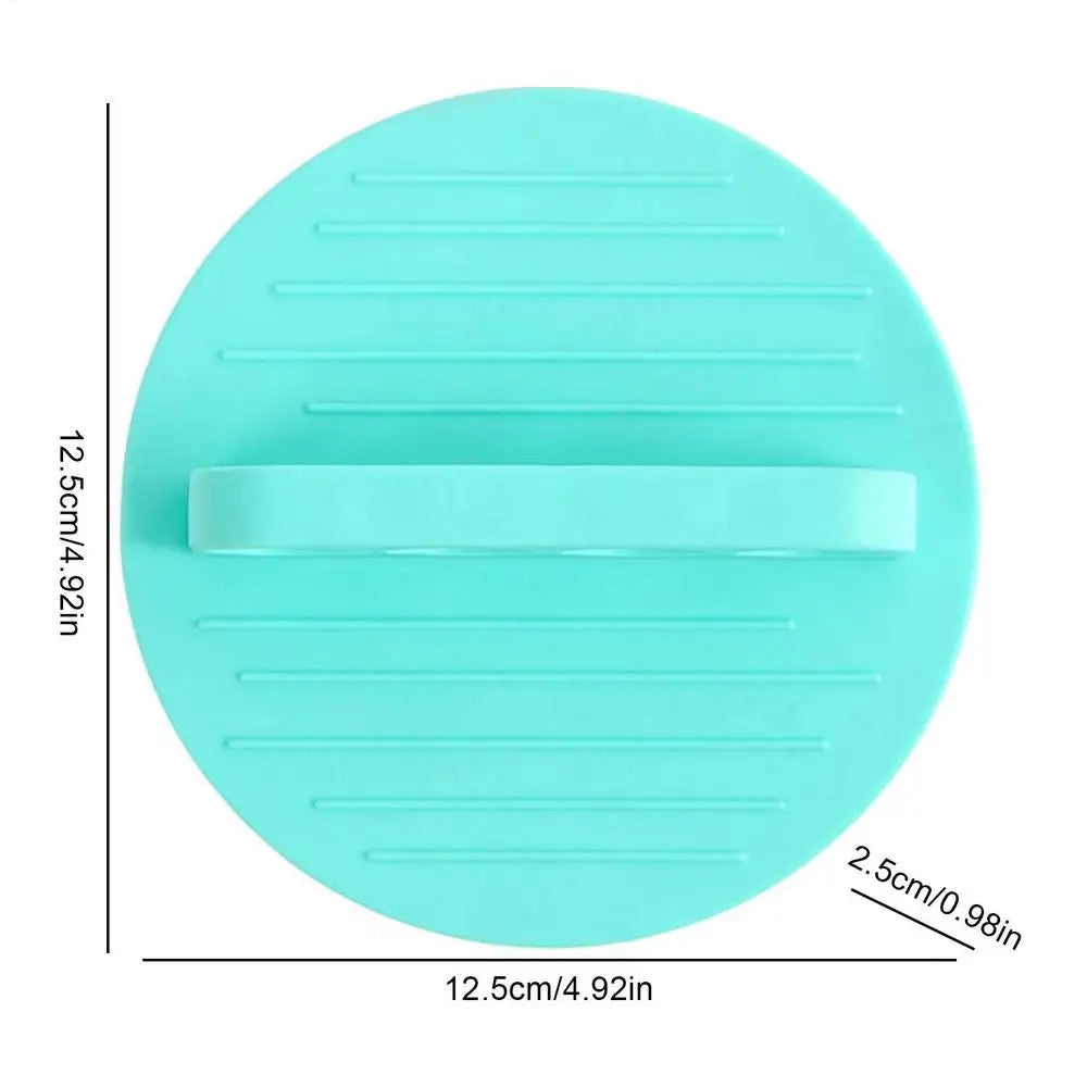Silicone Body Scrub Brush Glove – Exfoliating Bath Scrubber Body Scrub Brush PLUSH Green