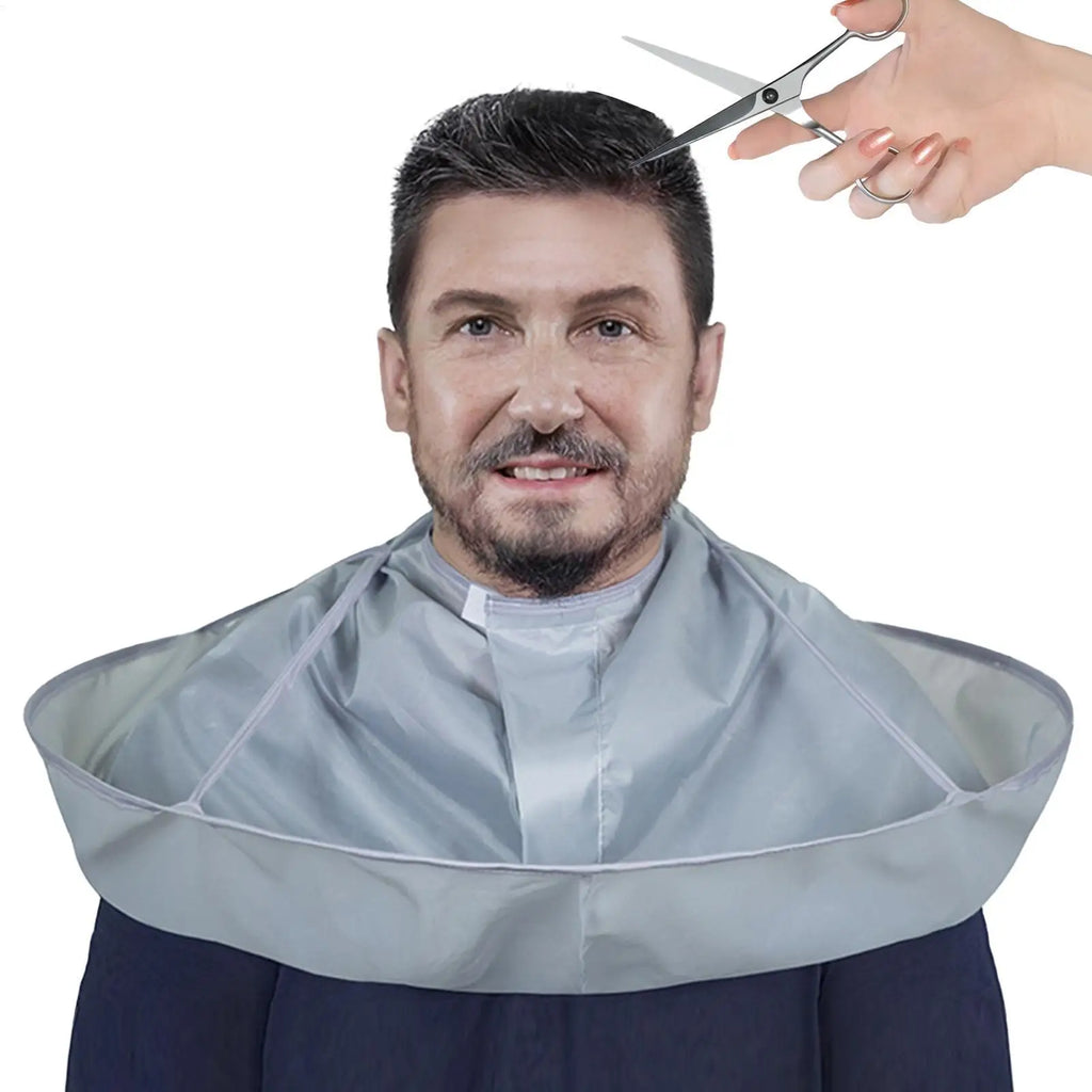 Waterproof Foldable Hair Cutting Cape – Barber Salon Cape Barber Salon Cape PLUSH