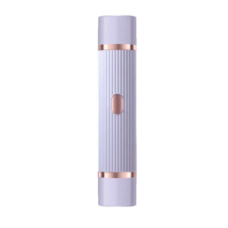 Portable 2-in-1 Dual Head Rechargeable Electric Shaver Electric Shaver PLUSH Purple
