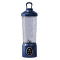 Portable Rechargeable Electric Juicer Cup | Digital Display Electric Juicer Cup PLUSH Blue