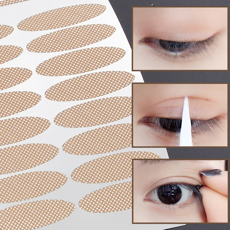 480pcs Invisible Double Eyelid Tape Stickers | Transparent Eye Eyelid Tape PLUSH