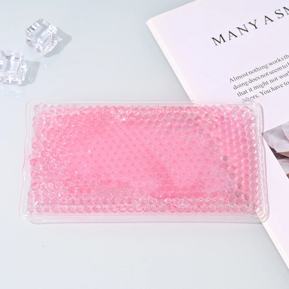 Reusable Hot Cold Gel Pack – Neck Back Body Comfort Hot Cold Therapy Pack PLUSH Pink