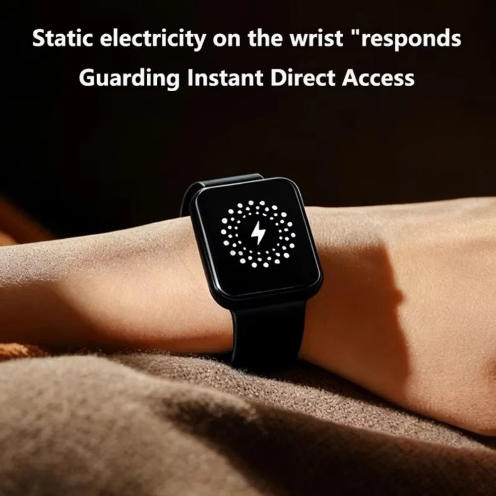 Anti-Static Silicone Wristband – Adjustable 27cm Buckle Bracelet Anti-Static Wristband PLUSH