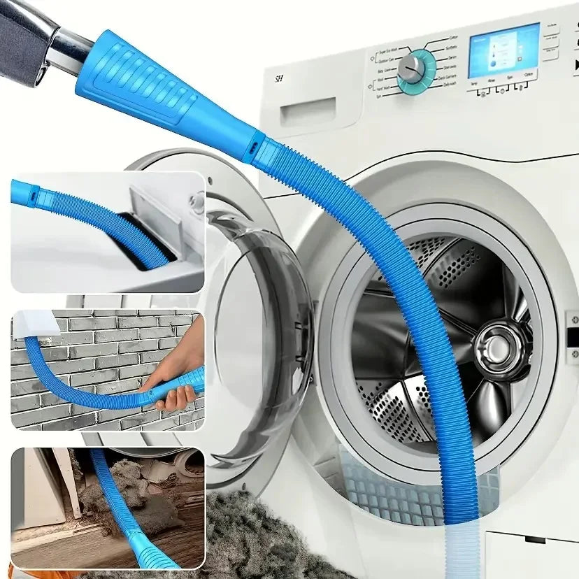 Dryer Vent Cleaning Kit – Vacuum Hose & Lint Remover Vent Cleaning Kit PLUSH
