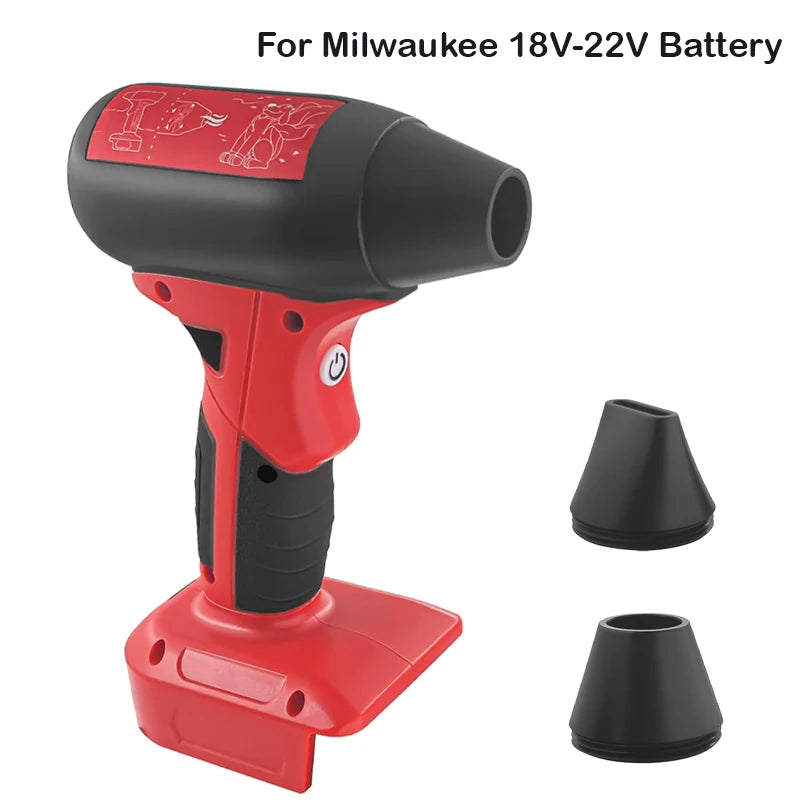 ZWINCKY 130000RPM Cordless Turbo Jet Blower | Makita DeWalt Bosch Cordless Blower Fan PLUSH For Milwaukee China Mainland