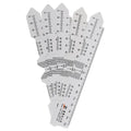 Plastic PD Ruler 5-Pack | Pupil Distance Measurement Tool Optical Measurement Tool PLUSH Default Title