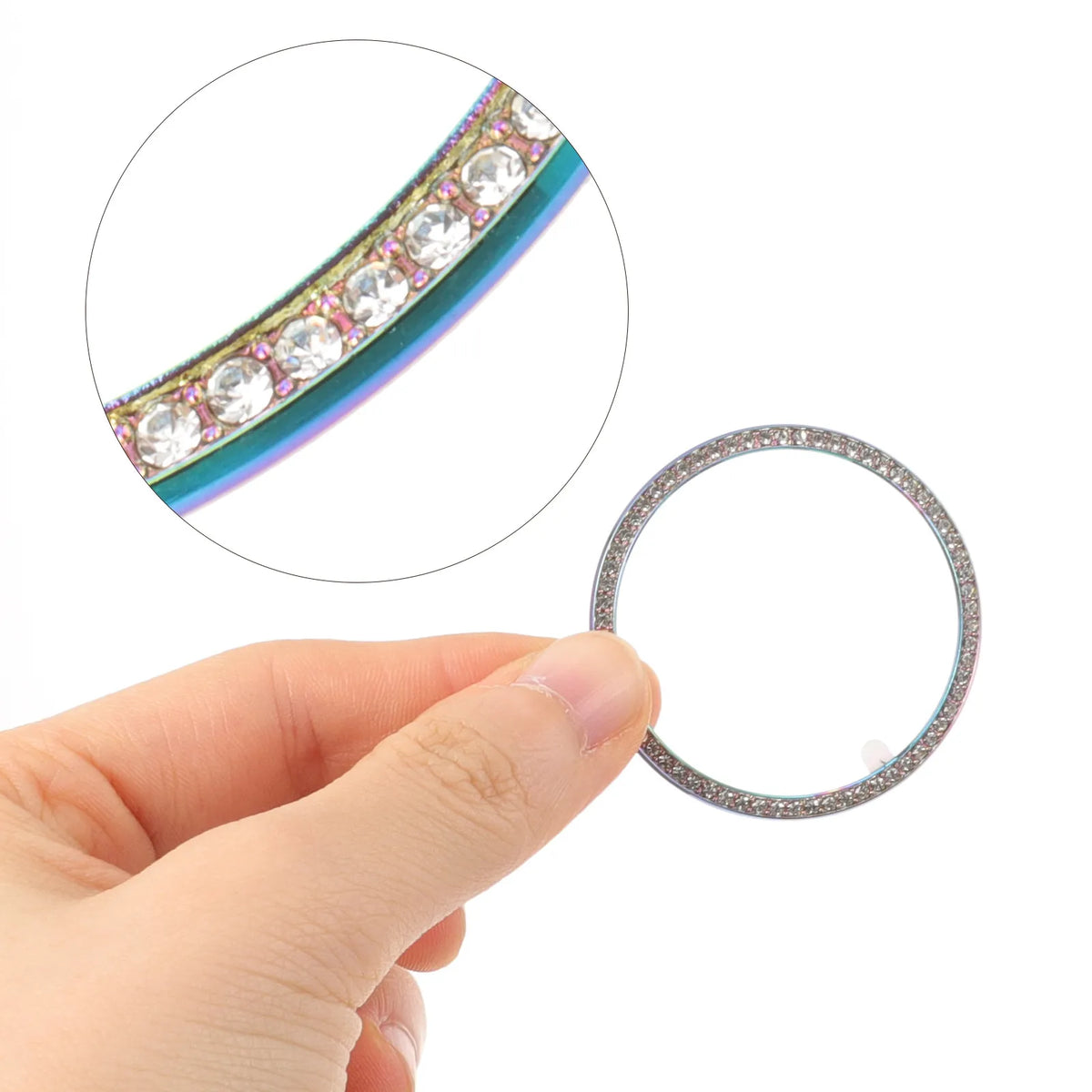 42mm Zircon Bling Watch Bezel Ring – Sparkle Smartwatch Frame Smartwatch Bezel Ring PLUSH