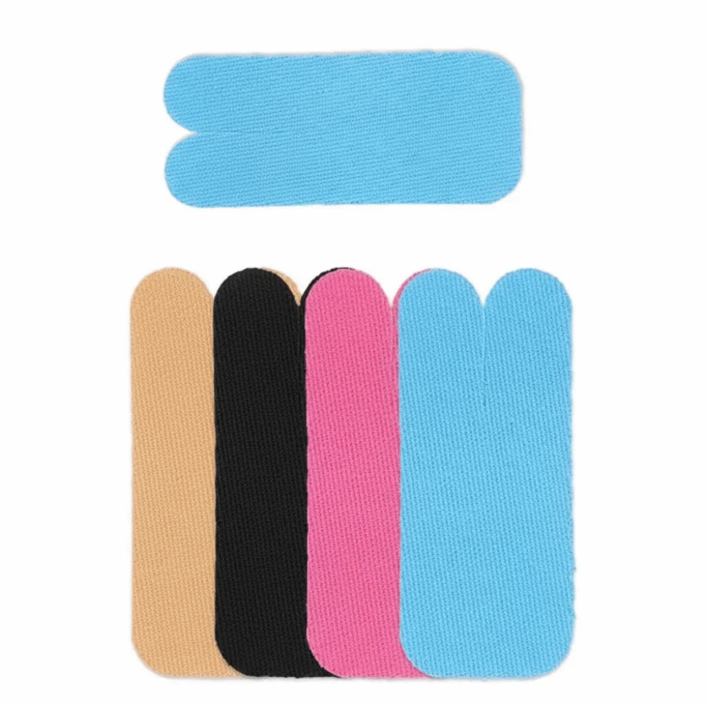 20pcs Elastic Kinesiology Tape Patches – Waterproof Cotton Sports Kinesiology Tape PLUSH
