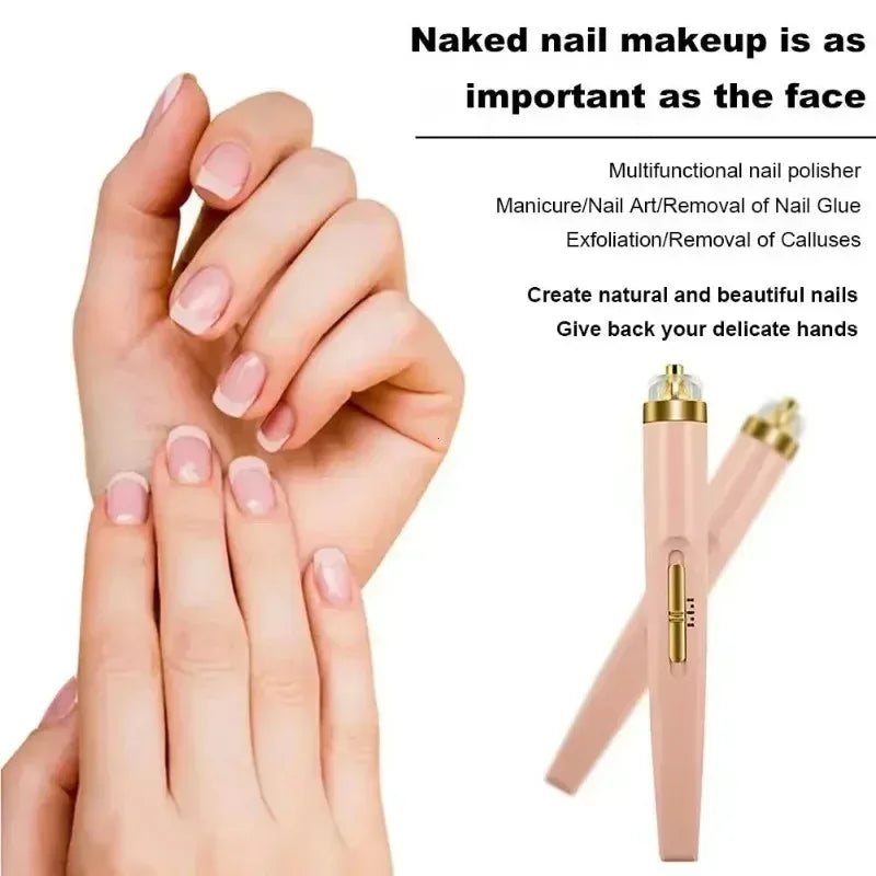 Electric Nail Drill – USB Rechargeable Portable Manicure Pen Electric Nail Drill PLUSH