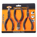Jewelry Pliers Set – Round, Needle, Curved & Wire Cutters Jewelry Making Pliers PLUSH 3pcs Pliers Set