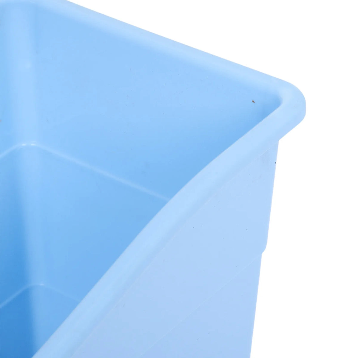 6-Pack Stackable Plastic Book Bins – Colorful Classroom Organizer Stackable Storage Bins PLUSH