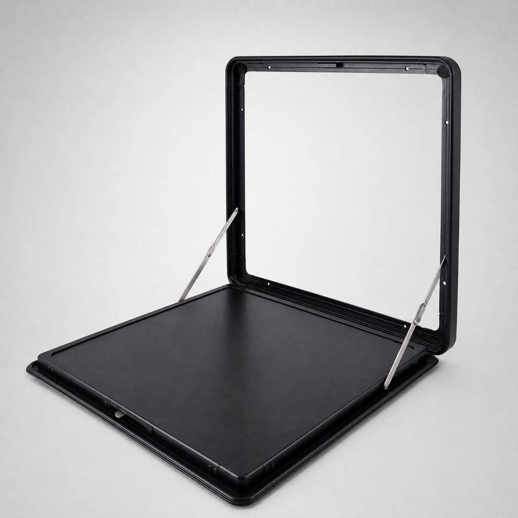 Fold-Down RV Wall Mount Table | Portable Outdoor Camping Station Folding Outdoor Table PLUSH