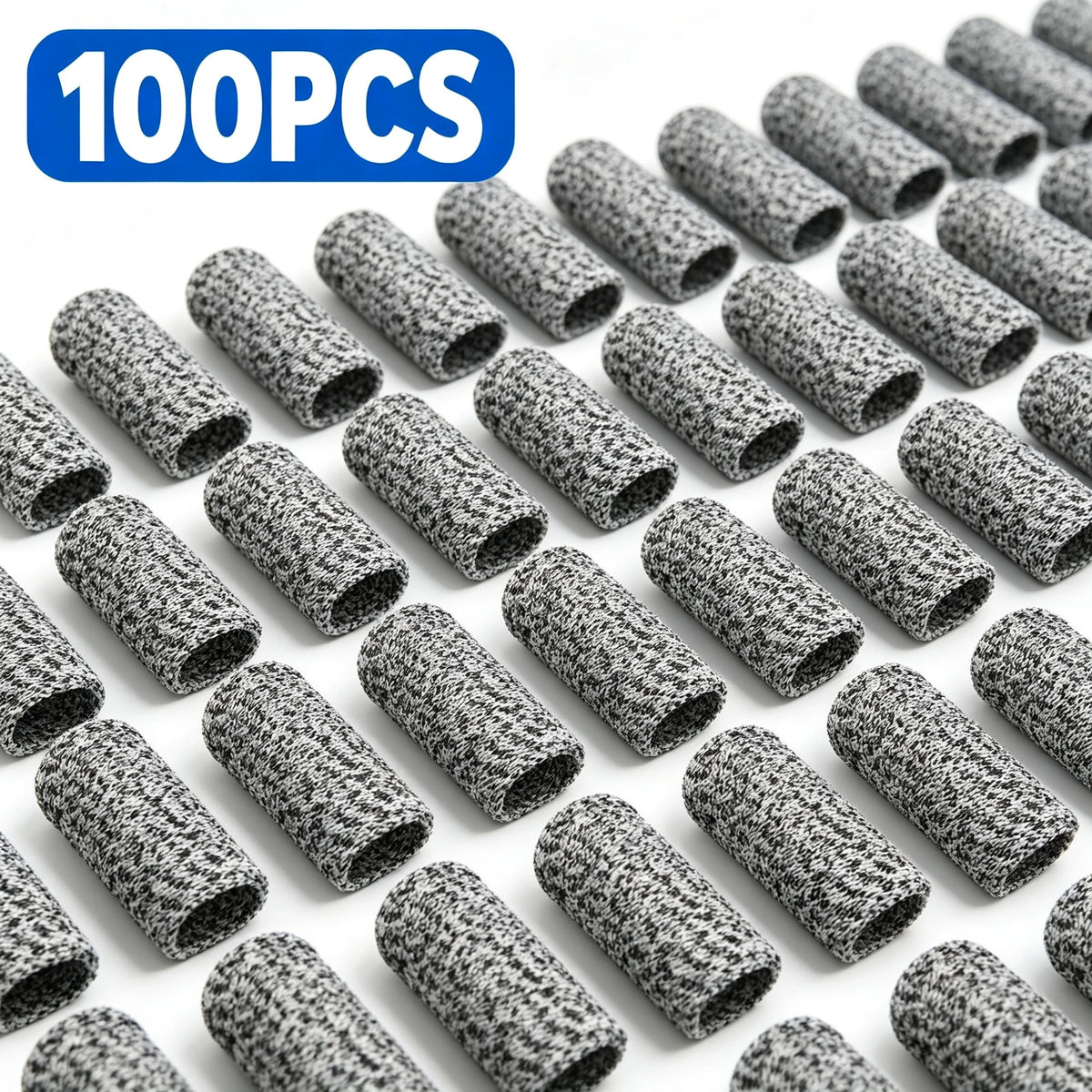 Level 5 Cut Resistant Finger Cots – Thumb Protector Sleeves Cut Resistant Finger Cots PLUSH 100PCS