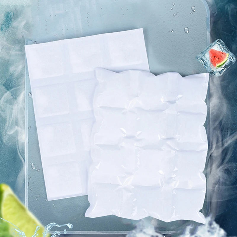 Reusable Gel Ice Pack | Auto Water Absorption Cooling Bag Reusable Ice Pack PLUSH